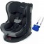 Seggiolino Auto Foppapedretti FP360 Isofix Girevole 0-36 Kg Carbon + DISPOSITIVO ANTI ABBANDONO CHICCO