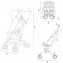 MoMi Grace Schwarzer Kinderwagen mit Tragerucksack – Fluggesellschaftszulassung
