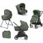 Trio Inglesina Electa Tribeca Green + Telaio Total Black + Seggiolino Auto Darwin Infant + Borsa