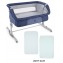 Culla Chicco Next2Me Dream Navy + Set Lenzuola