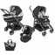 Kombikinderwagen Chicco Love Up Jet Black