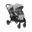 Joie Evalite Duo Geschwisterkinderwagen Grauer Flanell
