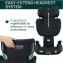 Chicco Isofix Quizy i-Size Schwarzer Autositz (100-150 cm)