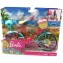 Accessorio Mattel Barbie Bicicletta per Bambole con Casco e Accessori