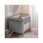 The Sebra Bed Baby & Jr. &ndash; culla trasformabile in letto junior Stone Grey