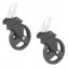 Gruppo Ruote Anteriori Chicco per Liteway Dark Grey