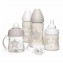 Set 4 Biberon + Ciuccio Suavinex Little Star Bianco