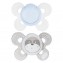 Chicco Physio Comfort Silikon Schnuller 2 Stück Weiß Beige 0-6m