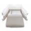 Lettino Evolutivo Co-Sleeping Pali Flippy Bianco Naturale (Trasformabile da Culla a Lettino a Divanetto + 2 Materassi + Piumone Paracolpi)