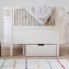 The Sebra Bed Baby & Jr. &ndash; culla trasformabile in letto junior Bianco