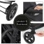 asseggino Gemellare Hauck Uptown Duo Melange Black