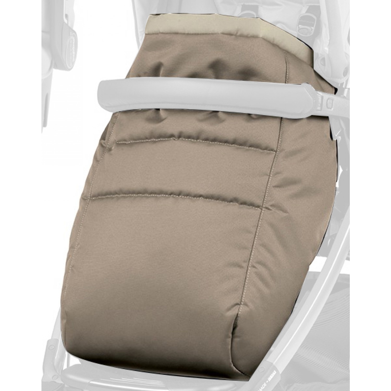 Peg Perego Beinbezug für Kinderwagen Beige
