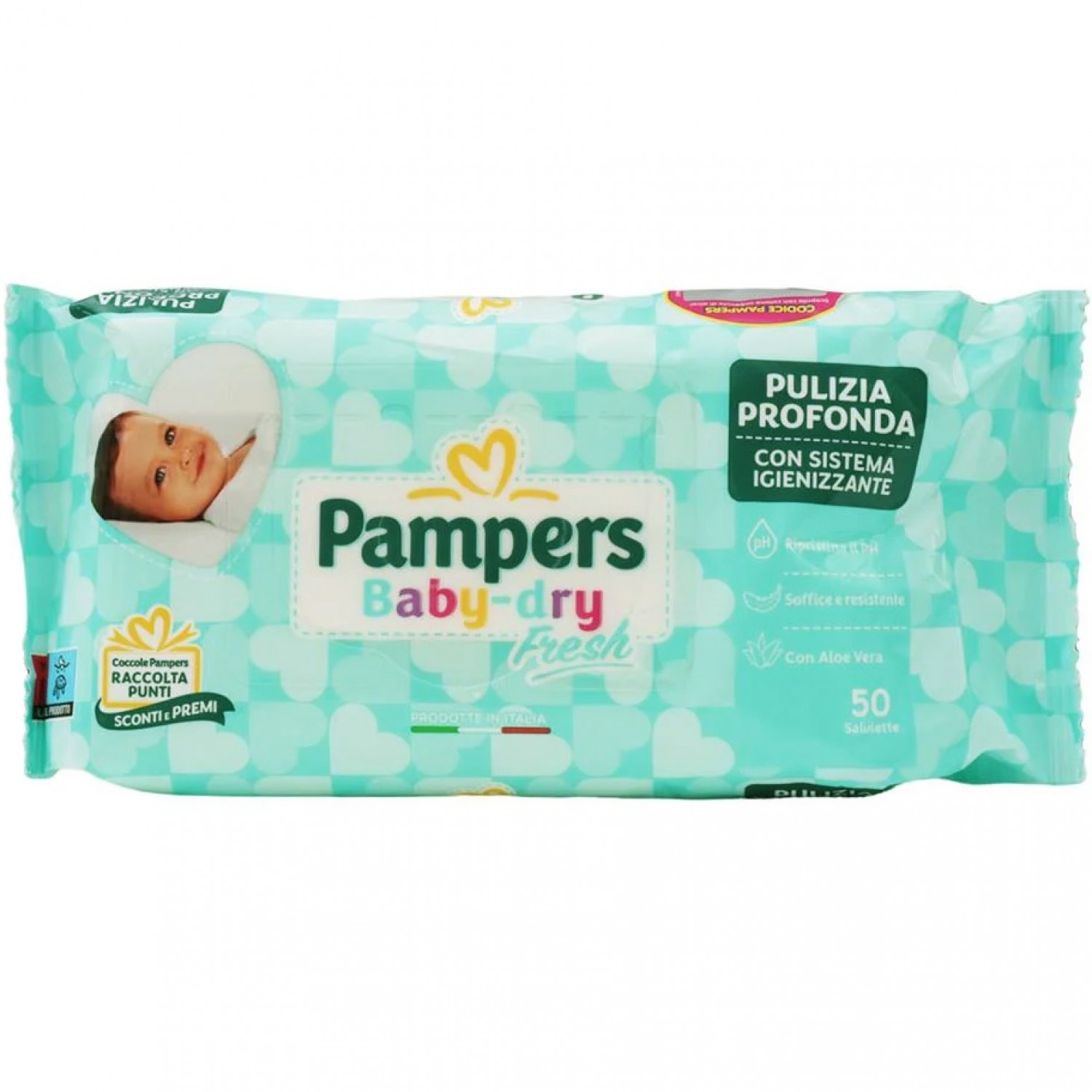 Image of Pampers Baby Dry Fresh Feuchttücher 50 Stk